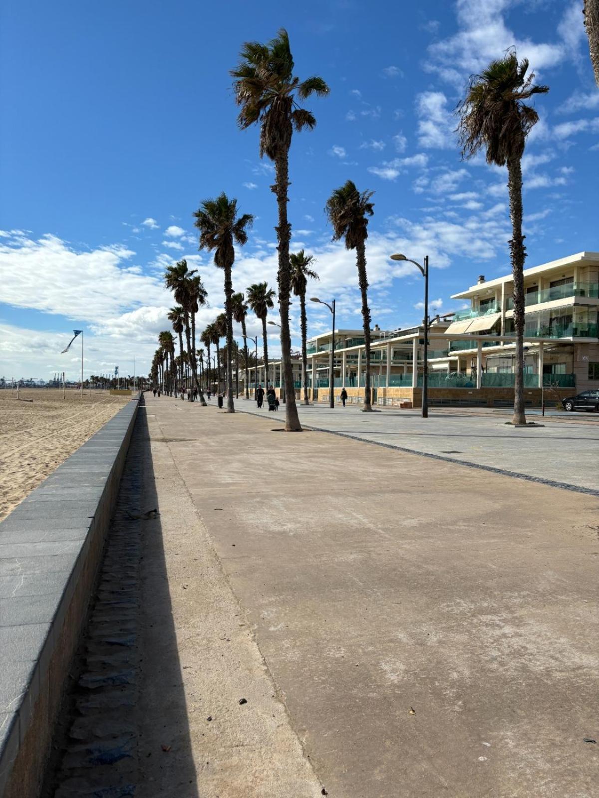 Apartamento Primera Linea De Playa Patacona バレンシア エクステリア 写真