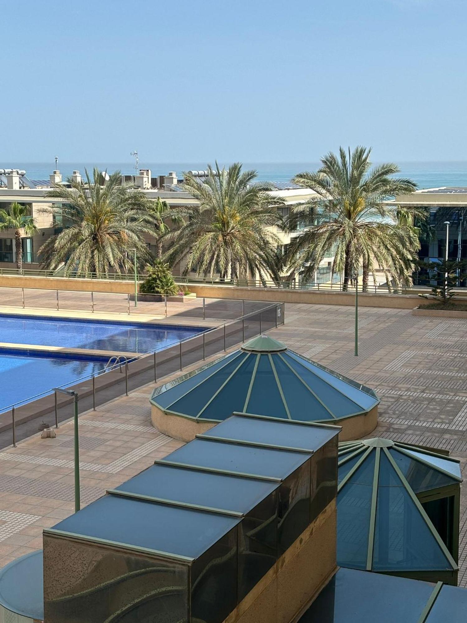 Apartamento Primera Linea De Playa Patacona バレンシア エクステリア 写真