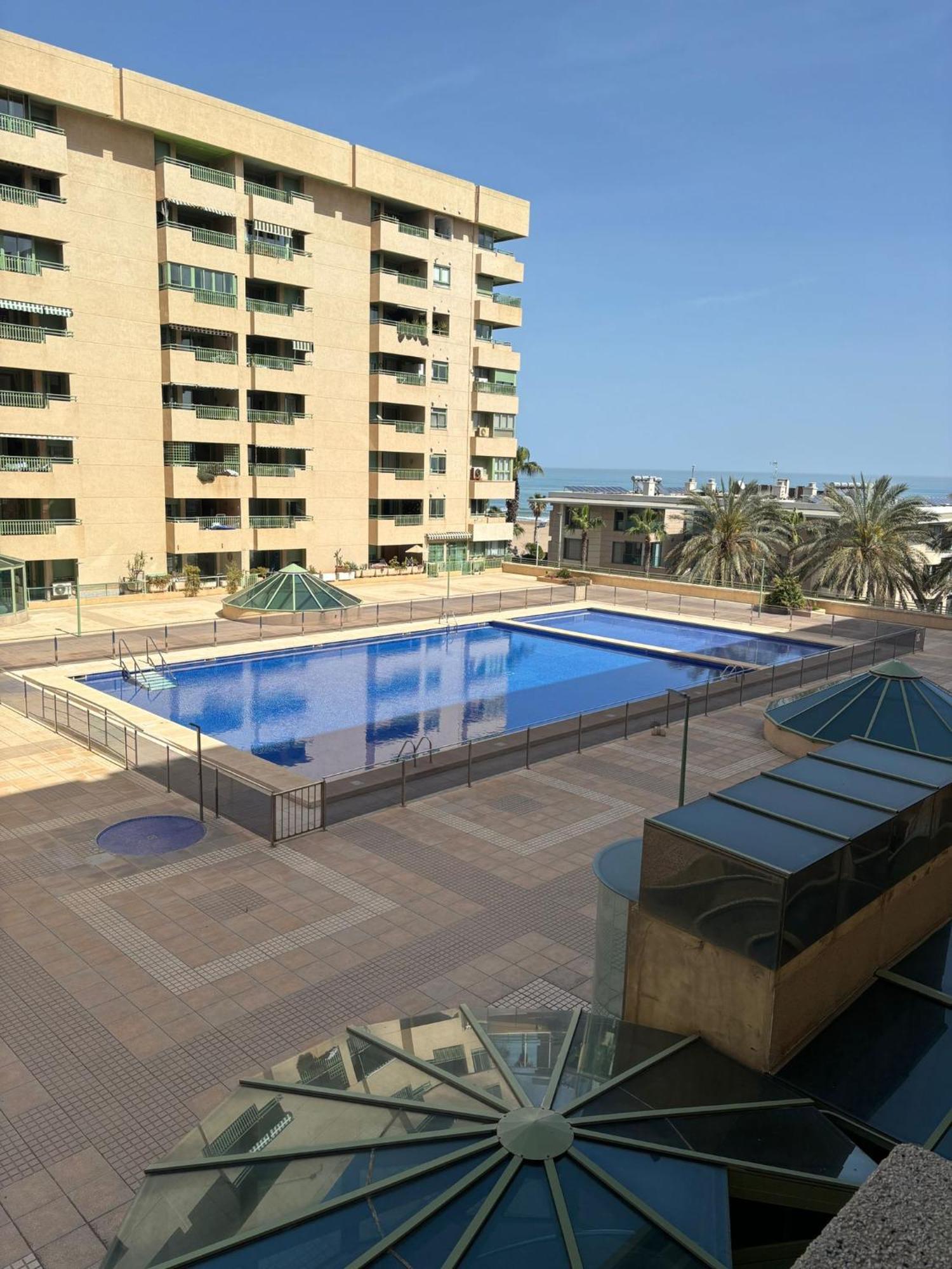 Apartamento Primera Linea De Playa Patacona バレンシア エクステリア 写真